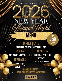 bingo night flyer